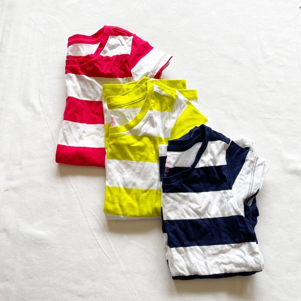Faded Glory Striped Shirt Bundle size 7/8